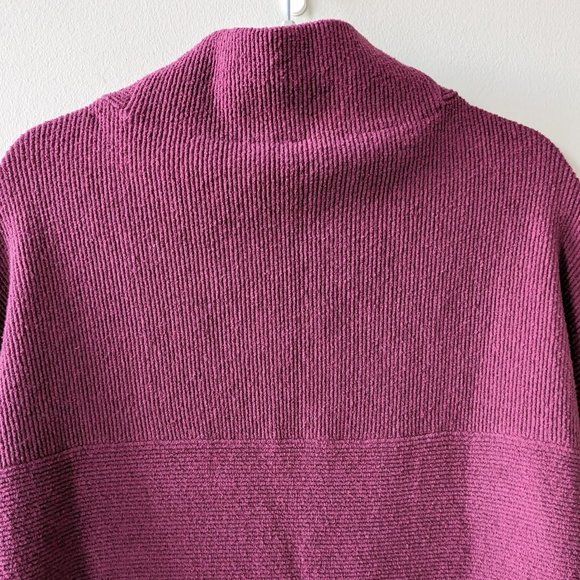 Free People Ottoman Slouchy Sweater in Mulberry - Picture 5 of 7